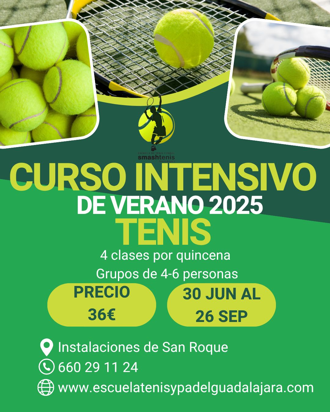 escuela de tenis y padel guadalajara 2024 2025
